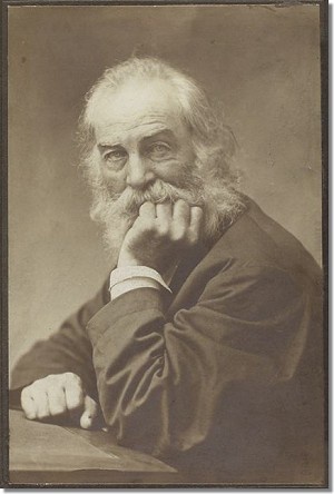 Frank's c.1872 portrait of Walt Whitman (source: NYPL)